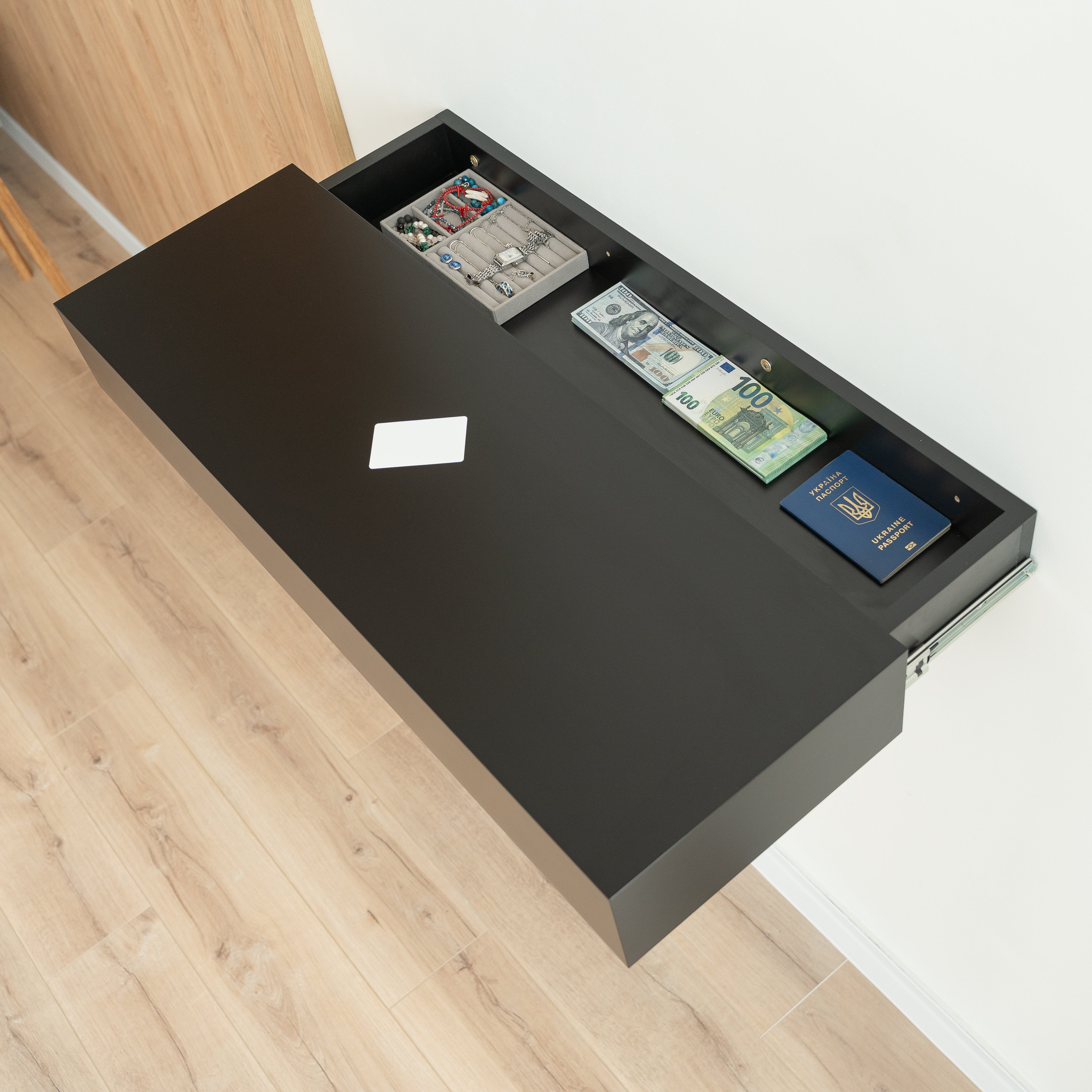 Smart Hidden Drawer Shelf A14