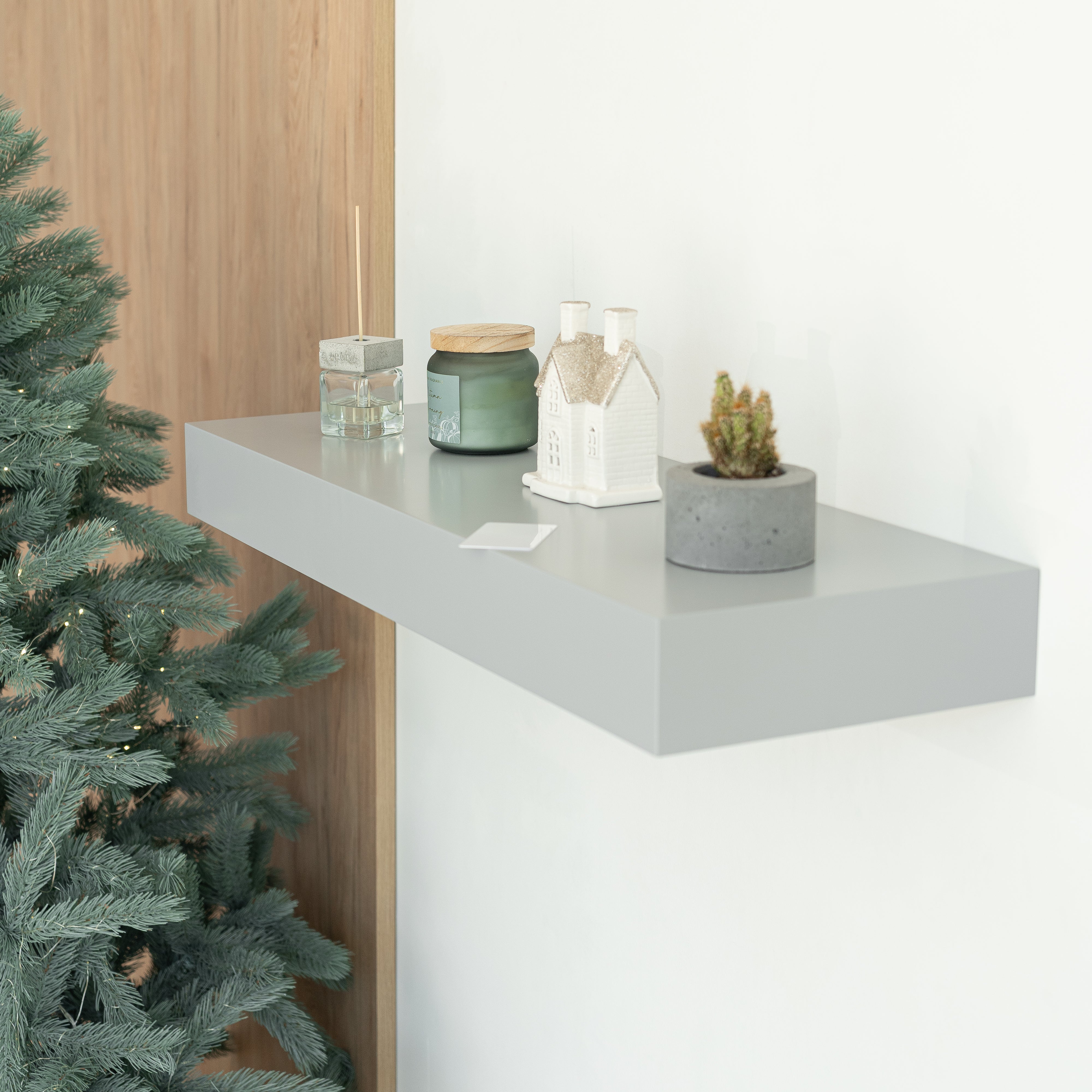 Versteckte Wandtresorschublade - Fenstergrau