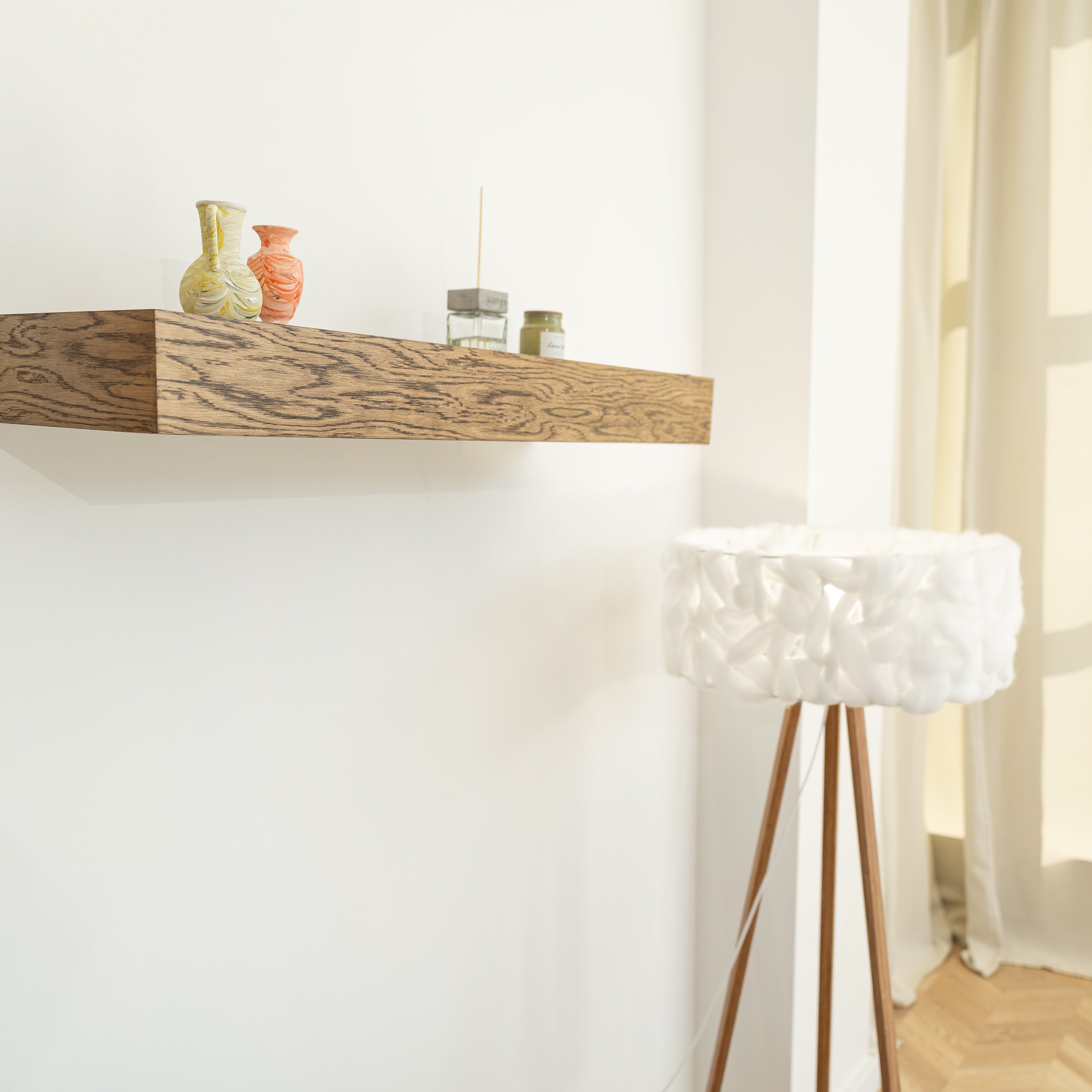 Versteckte Wandtresorschublade - Holzfurnier