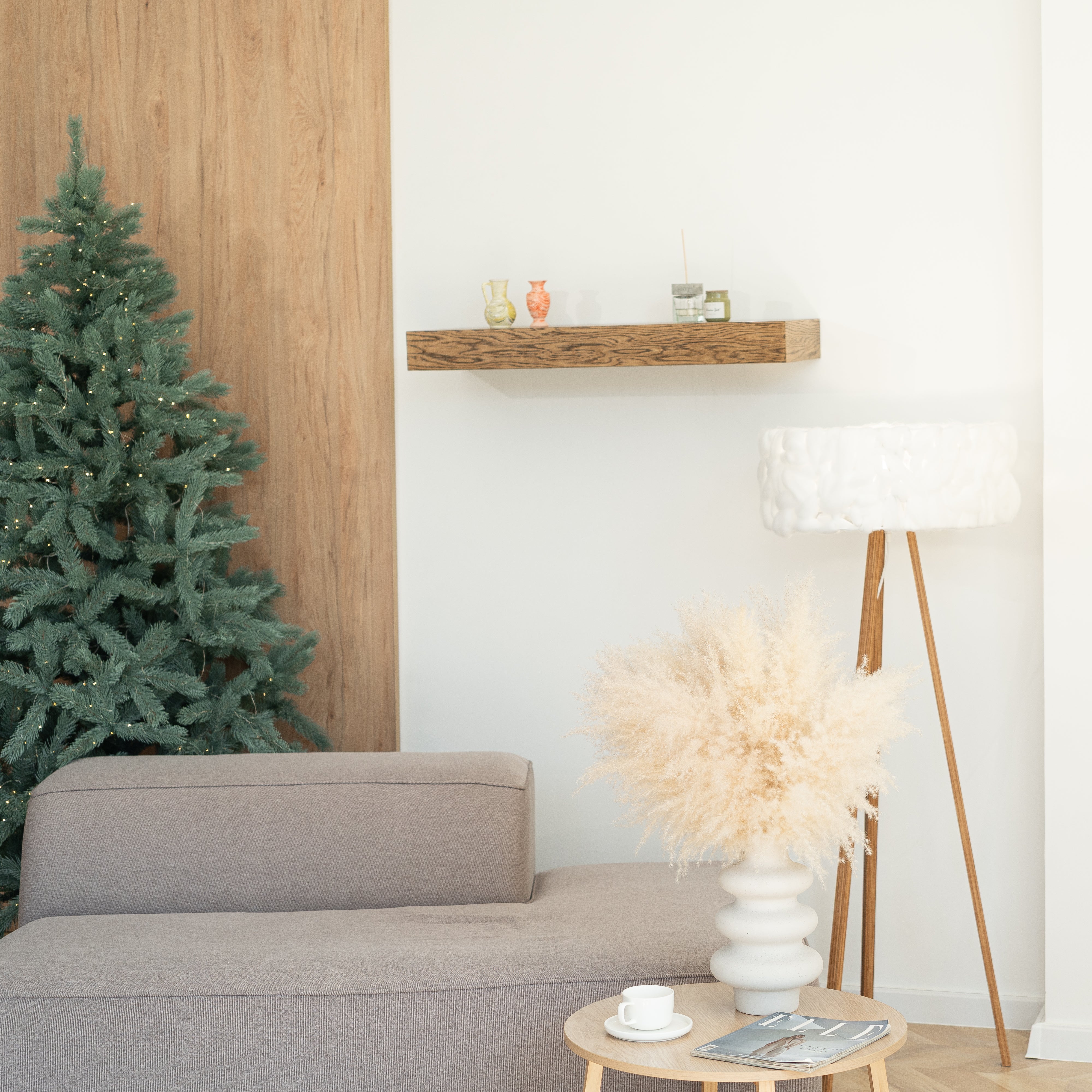 Versteckte Wandtresorschublade - Holzfurnier