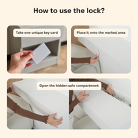 Smart Hidden Drawer Shelf A14