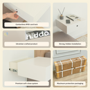 Wandmontierter Nachttisch mit verstecktem Safe