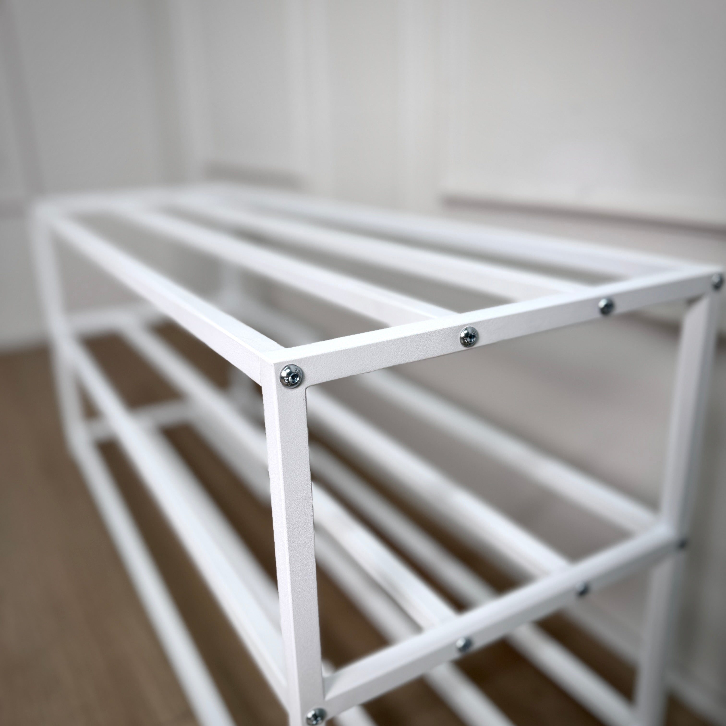 Foldable Metal Shoe Organizer