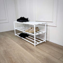Foldable Metal Shoe Organizer