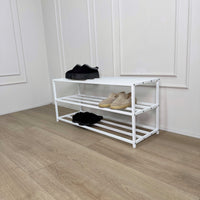 Foldable Metal Shoe Organizer
