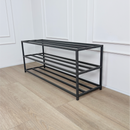Compact Metal Shoe Rack