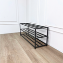 Compact Metal Shoe Rack