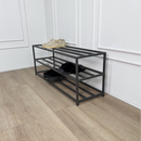Compact Metal Shoe Rack