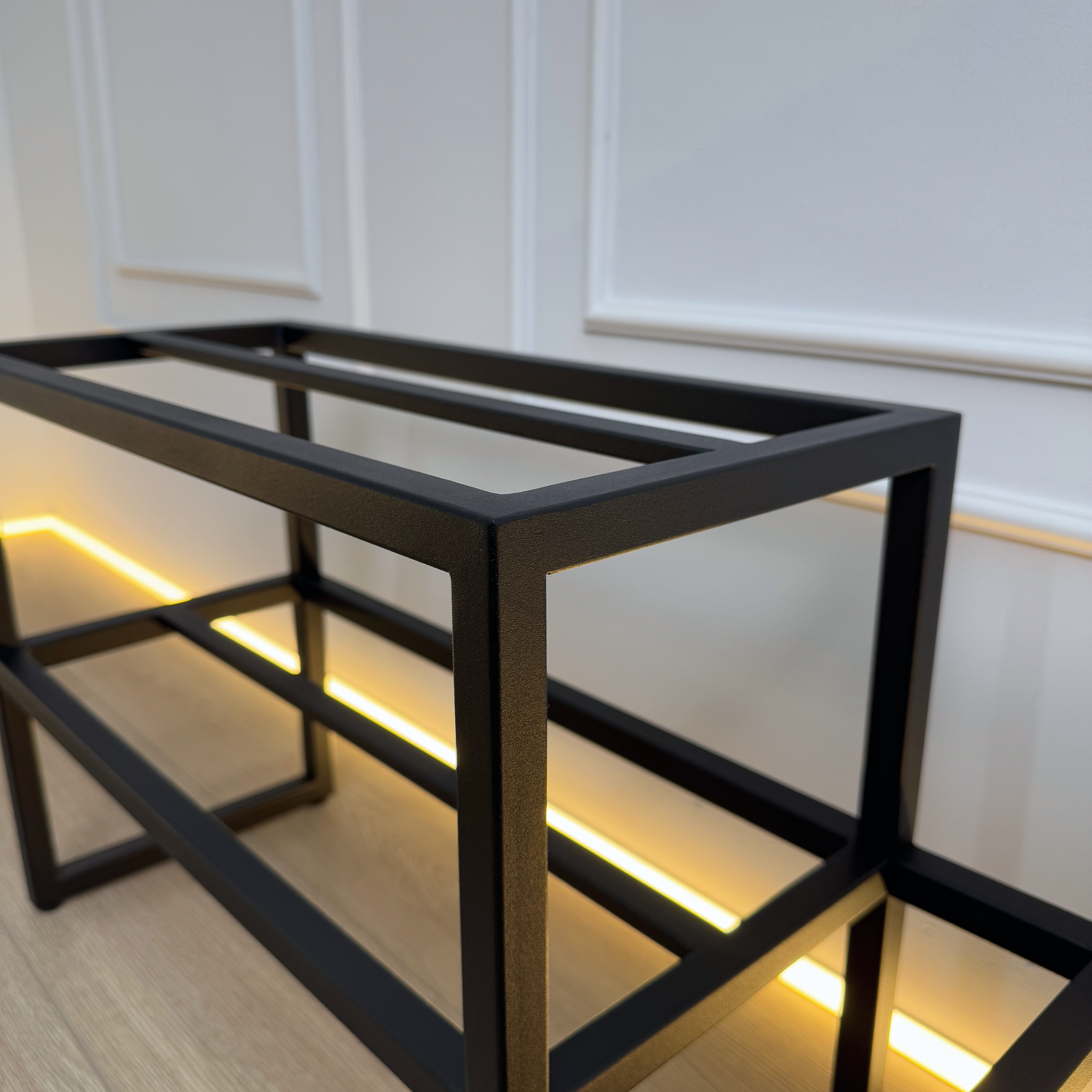 Modern Shoe and Accessory Rack