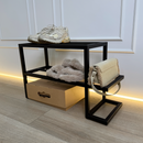 Modern Shoe and Accessory Rack