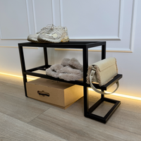 Modern Shoe and Accessory Rack