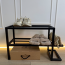 Modern Shoe and Accessory Rack