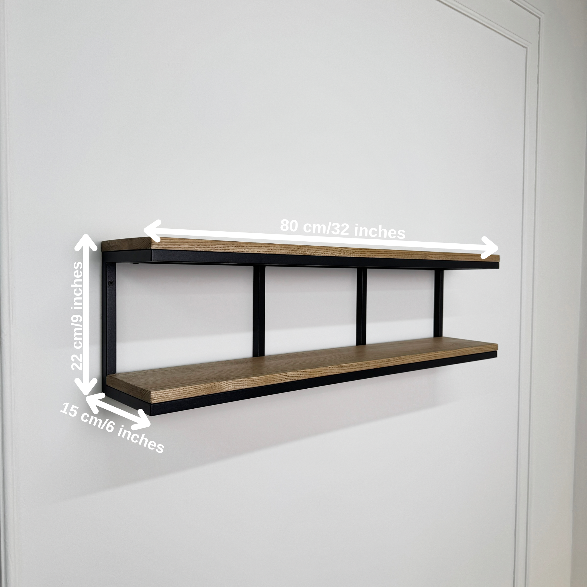 Space-Saving Wall Shelf – Modern Home Storage