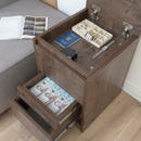 Nachttisch mit abschließbarem, verstecktem Stauraum B26