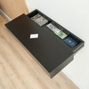 Smart Hidden Drawer Shelf - Jet Black
