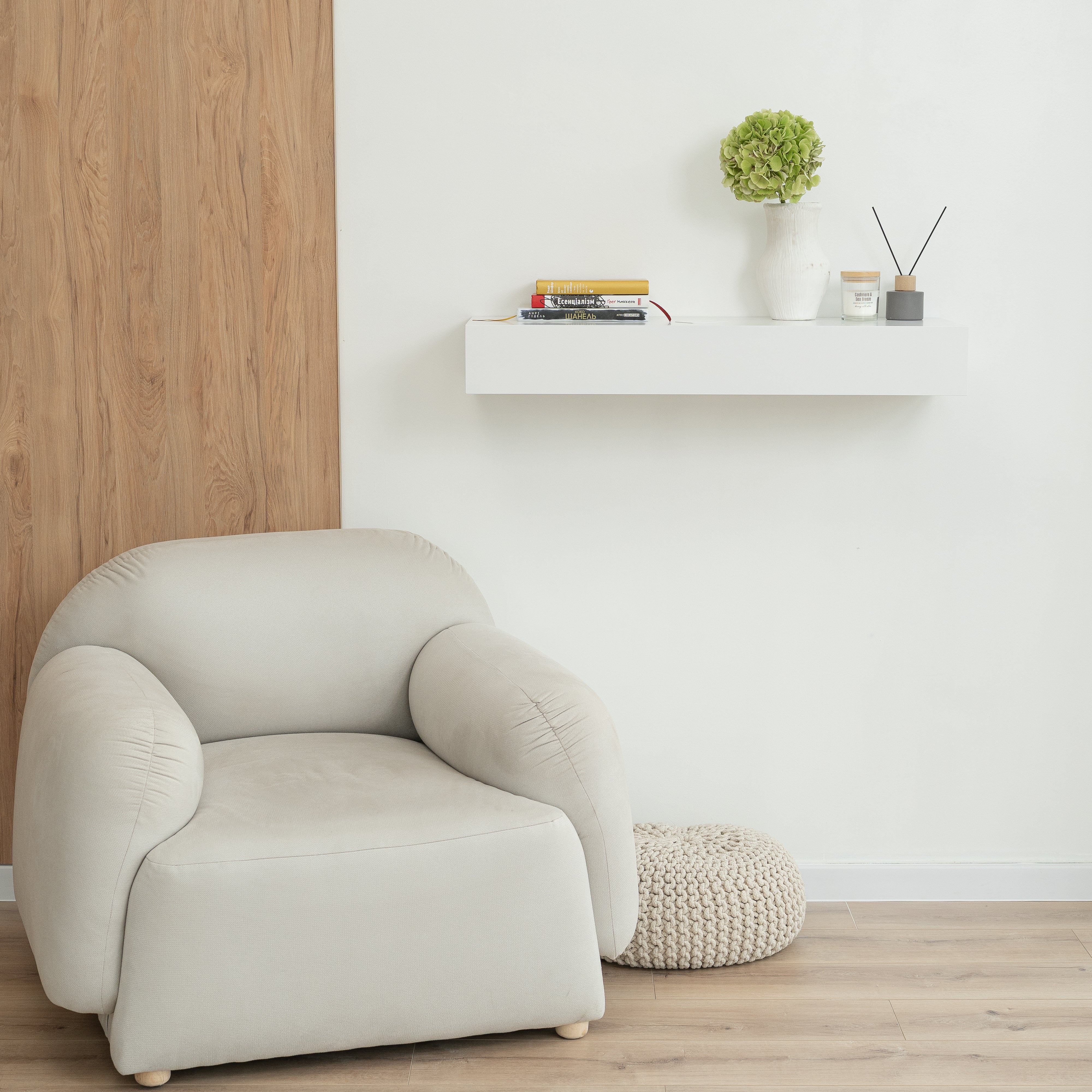 Smart Hidden Drawer Shelf - Signal White