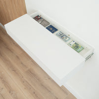 Smart Hidden Drawer Shelf - Signal White