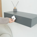 Smart Hidden Drawer Shelf - Basalt Gray