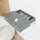 Smart Hidden Drawer Shelf - Basalt Gray