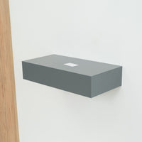 Smart Hidden Drawer Shelf - Basalt Gray