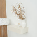Smart Hidden Drawer Shelf - Pearl White