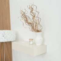 Smart Hidden Drawer Shelf - Pearl White