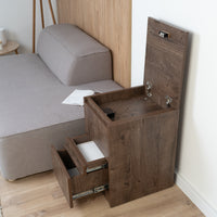 Bedside table with Locked Hidden Storage B26