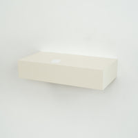 Smart Hidden Drawer Shelf - Pearl White