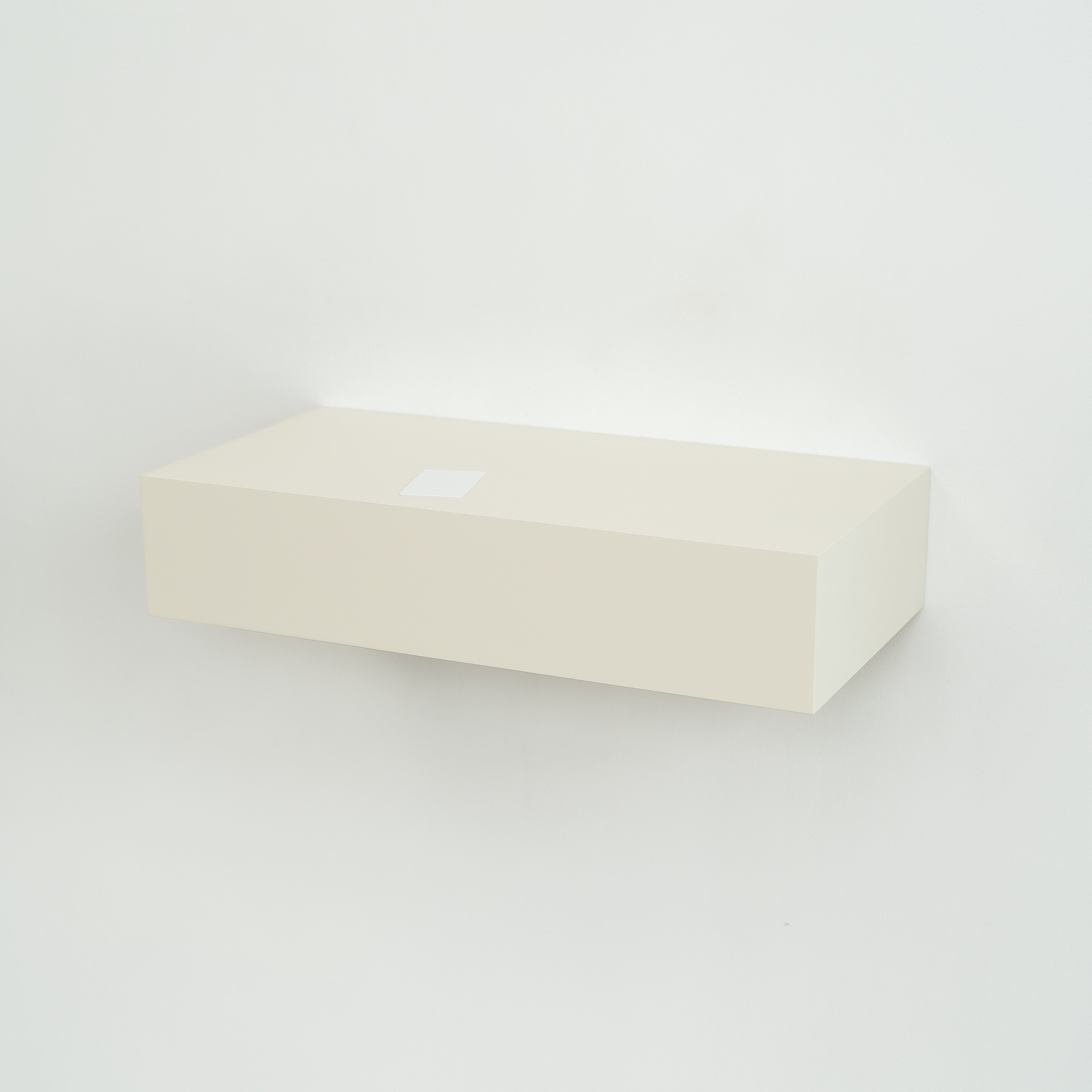 Smart Hidden Drawer Shelf - Pearl White