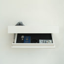 Hidden Wall-Mounted Safe Drawer with Mountain
