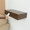 Smart Hidden Drawer Shelf - Sepia Brown