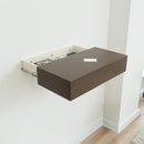 Smart Hidden Drawer Shelf - Sepia Brown