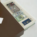 Smart Hidden Drawer Shelf - Sepia Brown
