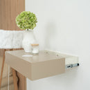 Smart Hidden Drawer Shelf - Gray Beige