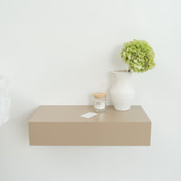 Smart Hidden Drawer Shelf - Gray Beige