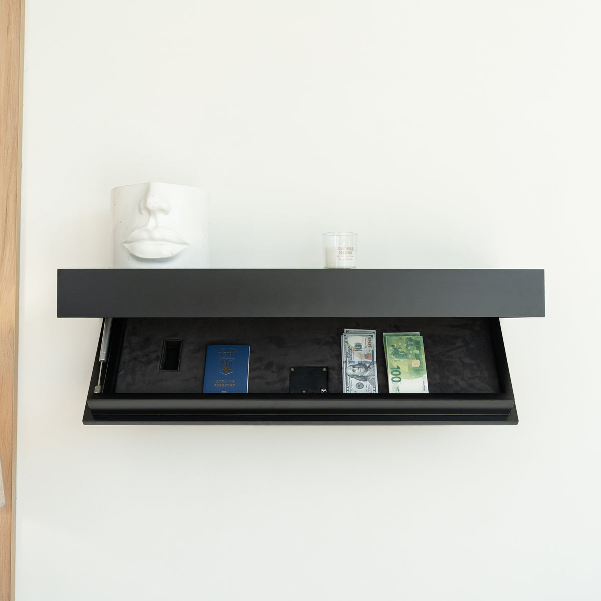 60 cm | 23.6 / RAL 9005 - Jet Black