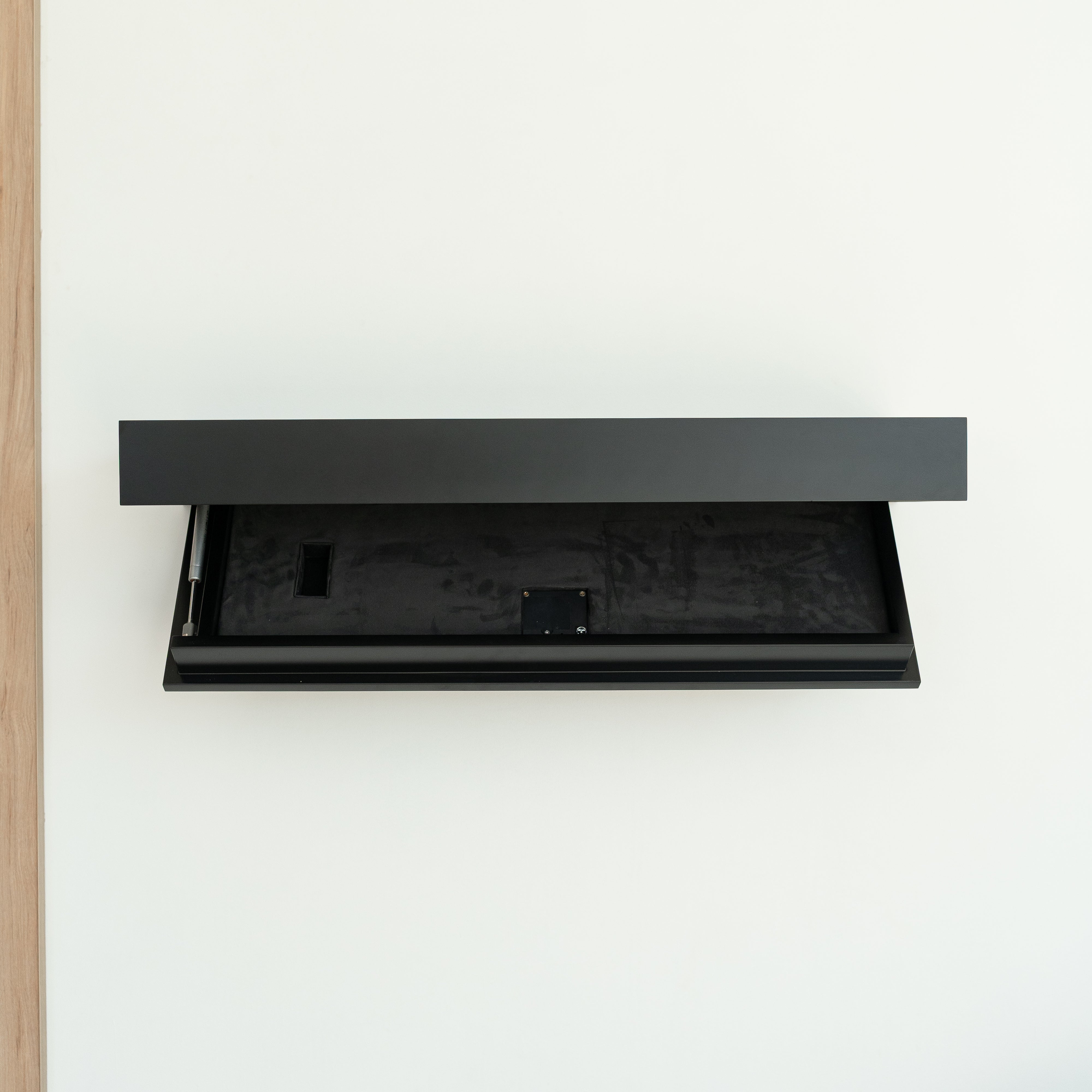 Hidden Wall Shelf Safe with Keyless Lock