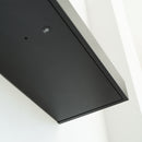 Hidden Wall-Mounted Safe Drawer - Jet Black