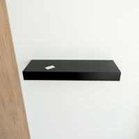 Hidden Wall-Mounted Safe Drawer - Jet Black