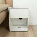 Nachttisch mit abschließbarem, verstecktem Stauraum B24