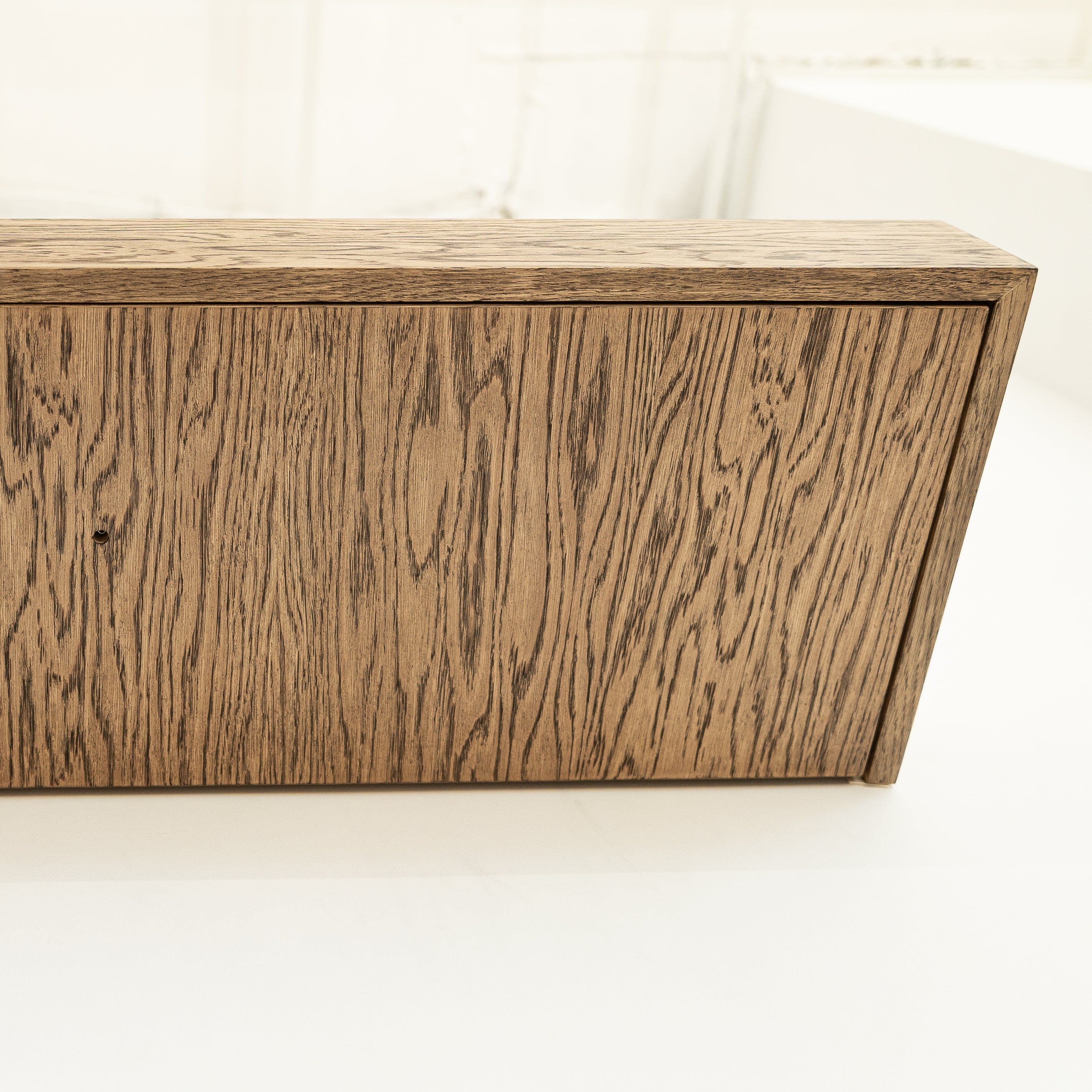 Hidden Wall-Mounted Safe Drawer - Wood Veneer