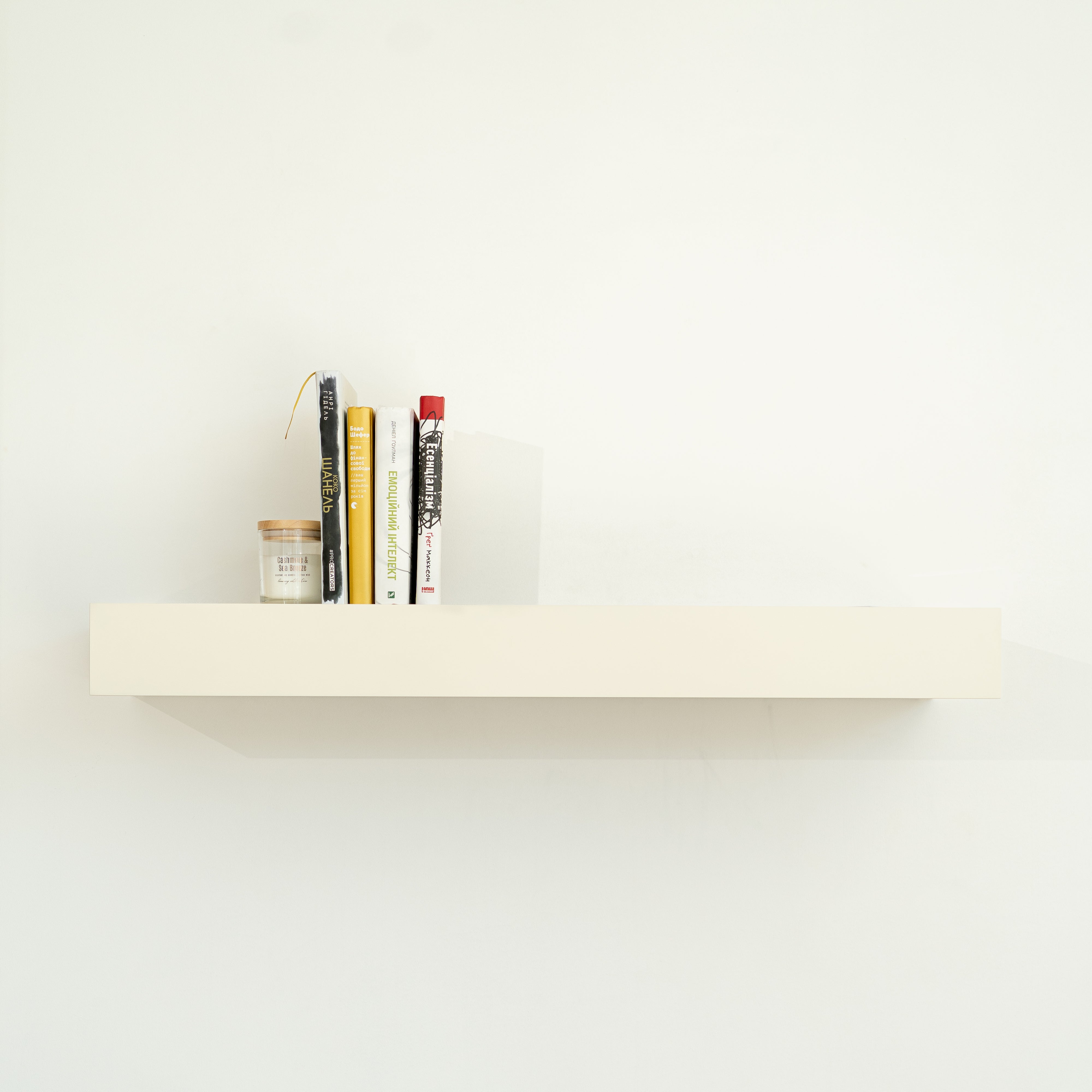 Hidden Wall-Mounted Safe Drawer - Pearl White