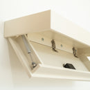 Hidden Wall-Mounted Safe Drawer - Pearl White