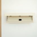 Hidden Wall-Mounted Safe Drawer - Pearl White