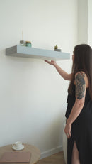 Hidden Wall-Mounted Safe Drawer - Window Grey