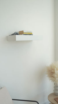 Hidden Wall-Mounted Safe Drawer with Mountain