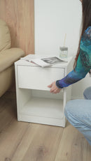 Nachttisch mit abschließbarem, verstecktem Stauraum B24