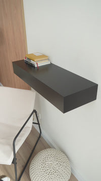 Smart Hidden Drawer Shelf - Jet Black