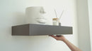 Hidden Wall-Mounted Safe Drawer - Sepia Brown
